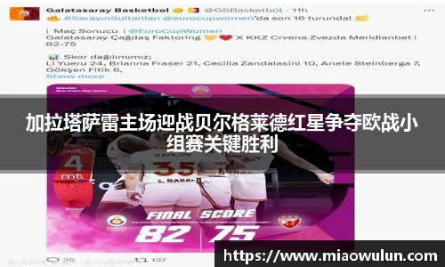 加拉塔萨雷主场迎战贝尔格莱德红星争夺欧战小组赛关键胜利